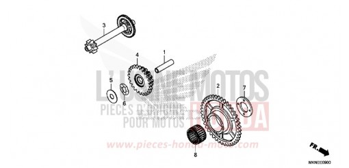 PIGNON MENE DE DEMARRAGE CBR650RAK de 2019